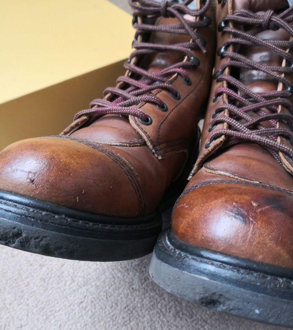 レッドウィング　90'sワークブーツ 刺繍羽根タグ size8D