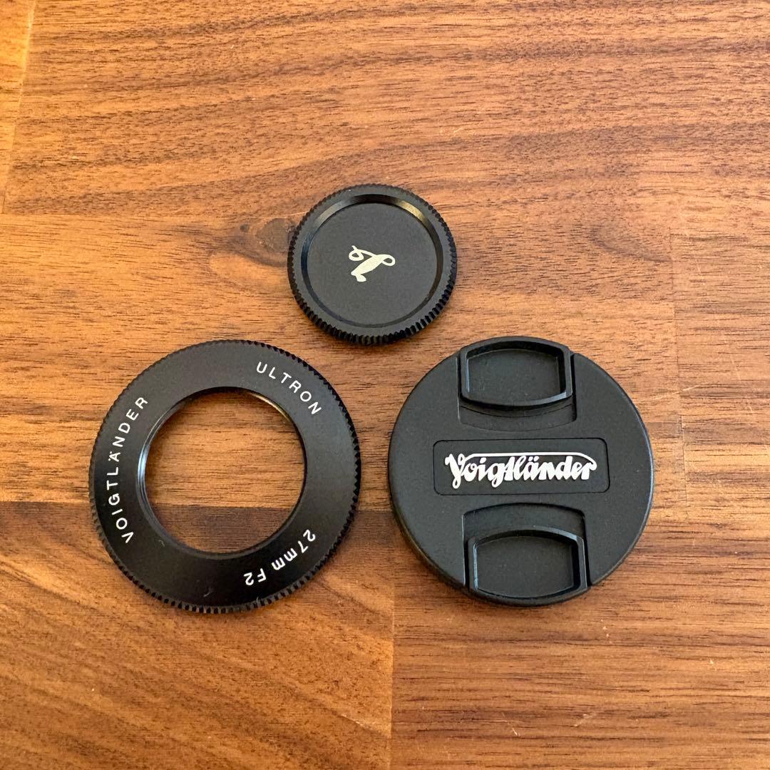 Voigtlander ULTRON 27mm F2 Xマウント 箱付