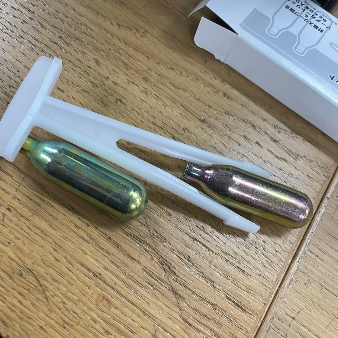 ①未使用 NTG ステンレスサイホン 炭酸メーカー ヘネシーロゴ