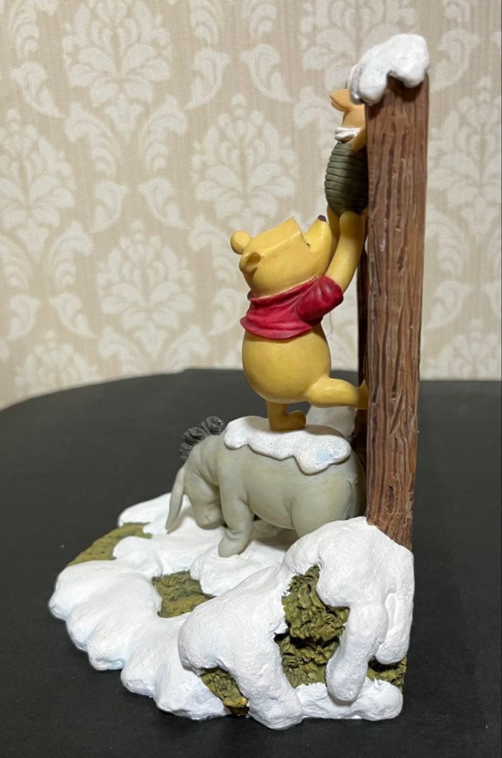 クラシックプー ブックエンド 本立て 置物