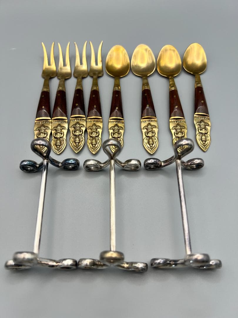 ライオン　ホールマーク　ナイフレスト 3本 セット　箸置　スプーンフォークセット