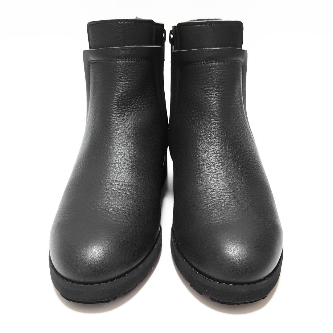 美品 アルテミス バイ ダイアナ 軽量 本革 サイドゴア ショートブーツ イエナ