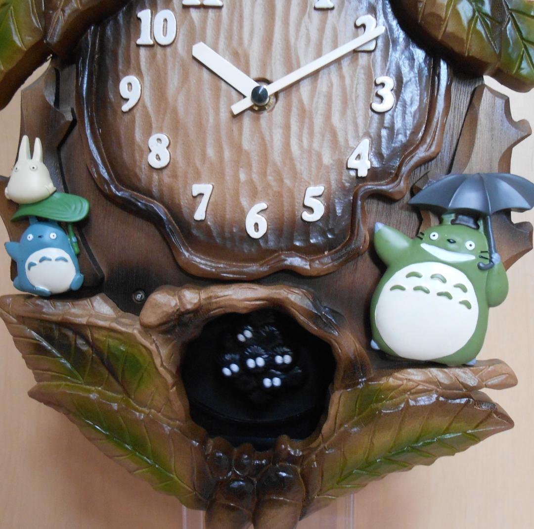 となりのトトロ掛け時計 M837MN-30
