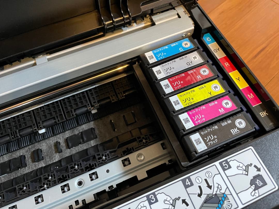 値下げ【新品・保証書付】EPSONプリンターEP-50V A3ノビ印刷可