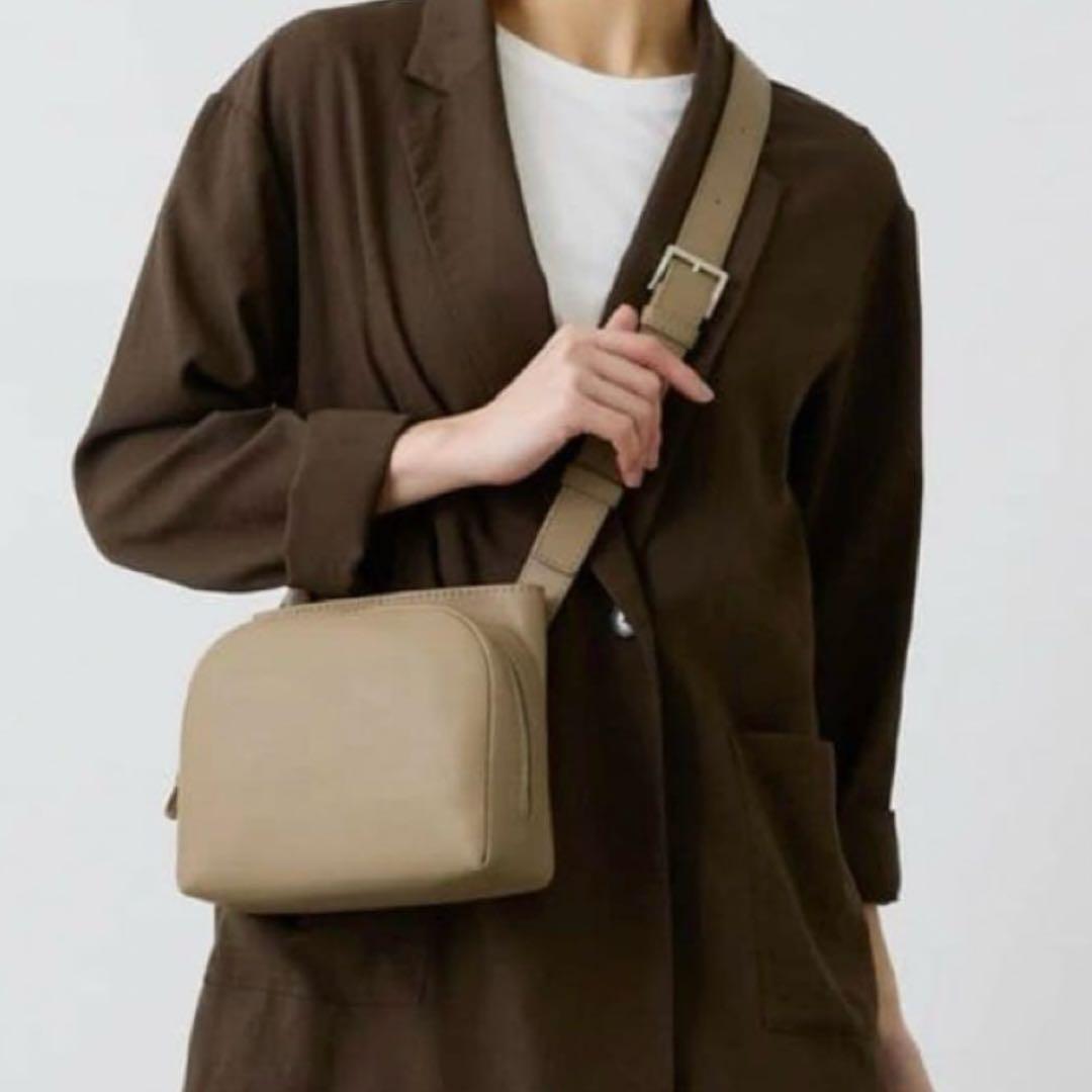 マザーハウス　ソラ　2way　ショルダーバッグ（ベージュ）