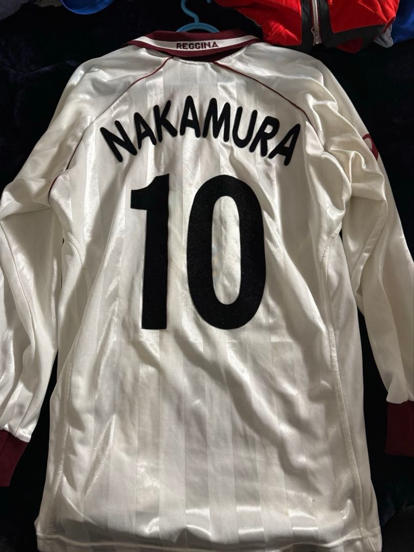 中村俊輔　レッジーナ　アウェイユニフォーム