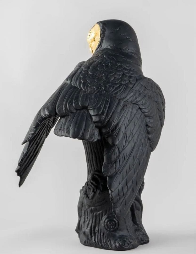 【新品未使用】リヤドロ LLADRO フクロウ (Bold Black)