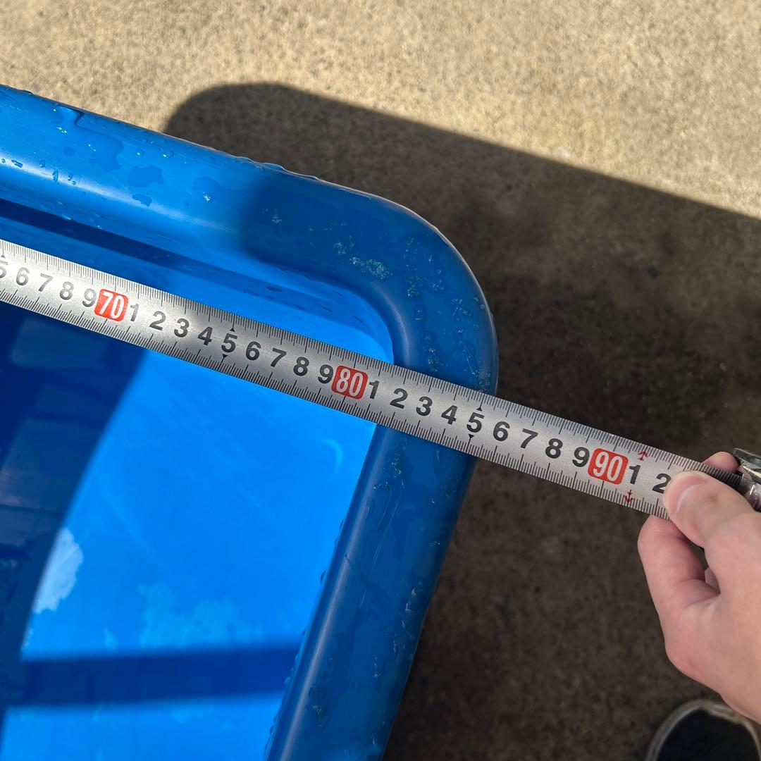 ブルコンテナ 400L プラスチック水槽