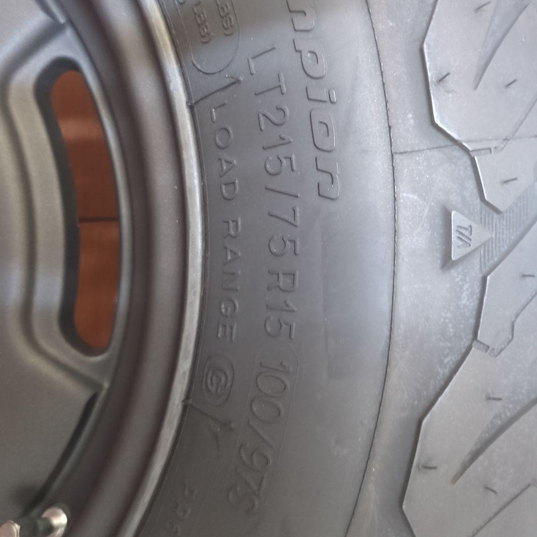 ジムニー　ジムニーノマド　 LT215/75R15 オフロードタイヤ　1本