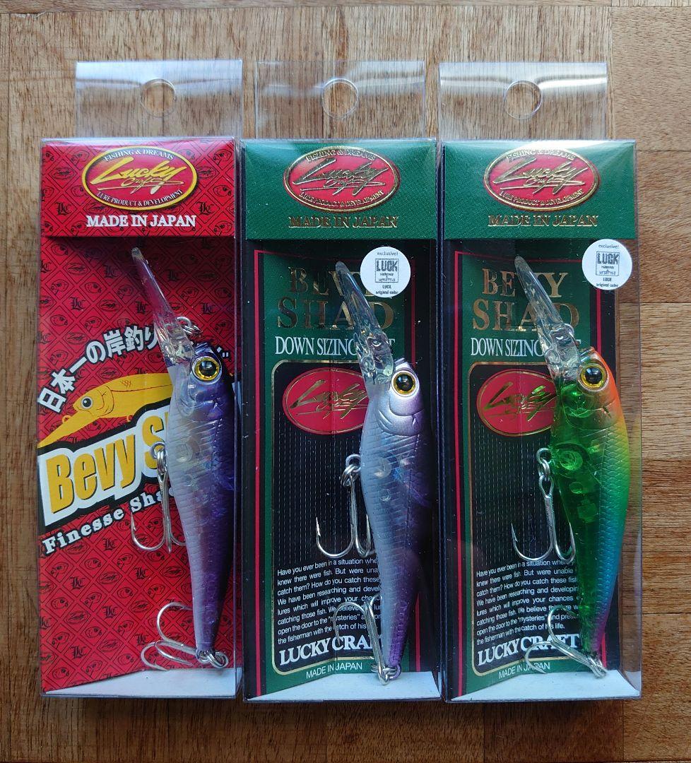 【新品】ラッキークラフト オリカラ シャッド リアルベイト まとめ売り
