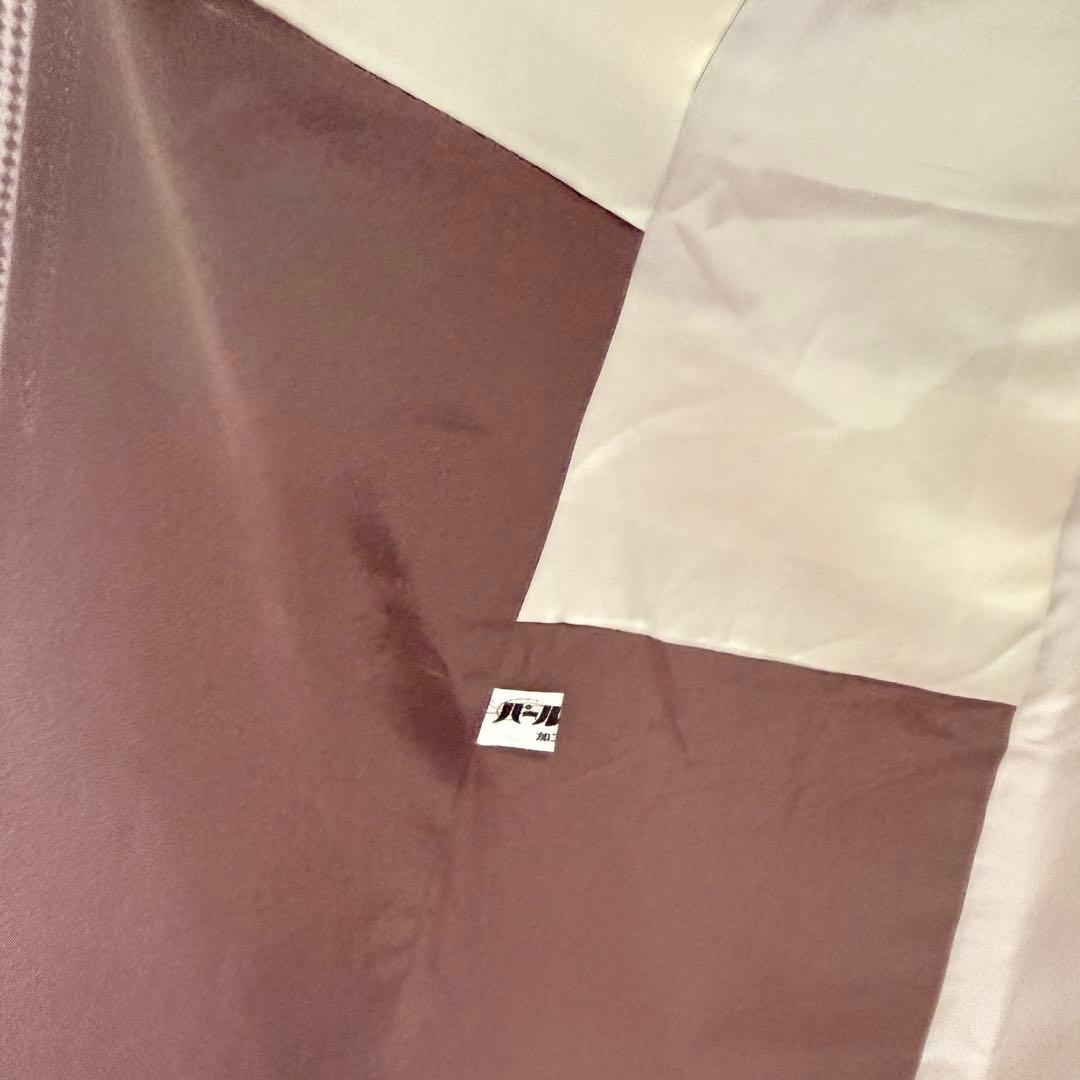 裄70 　身丈174 　身幅ゆったり　　　上質な小紋　パールトーン加工