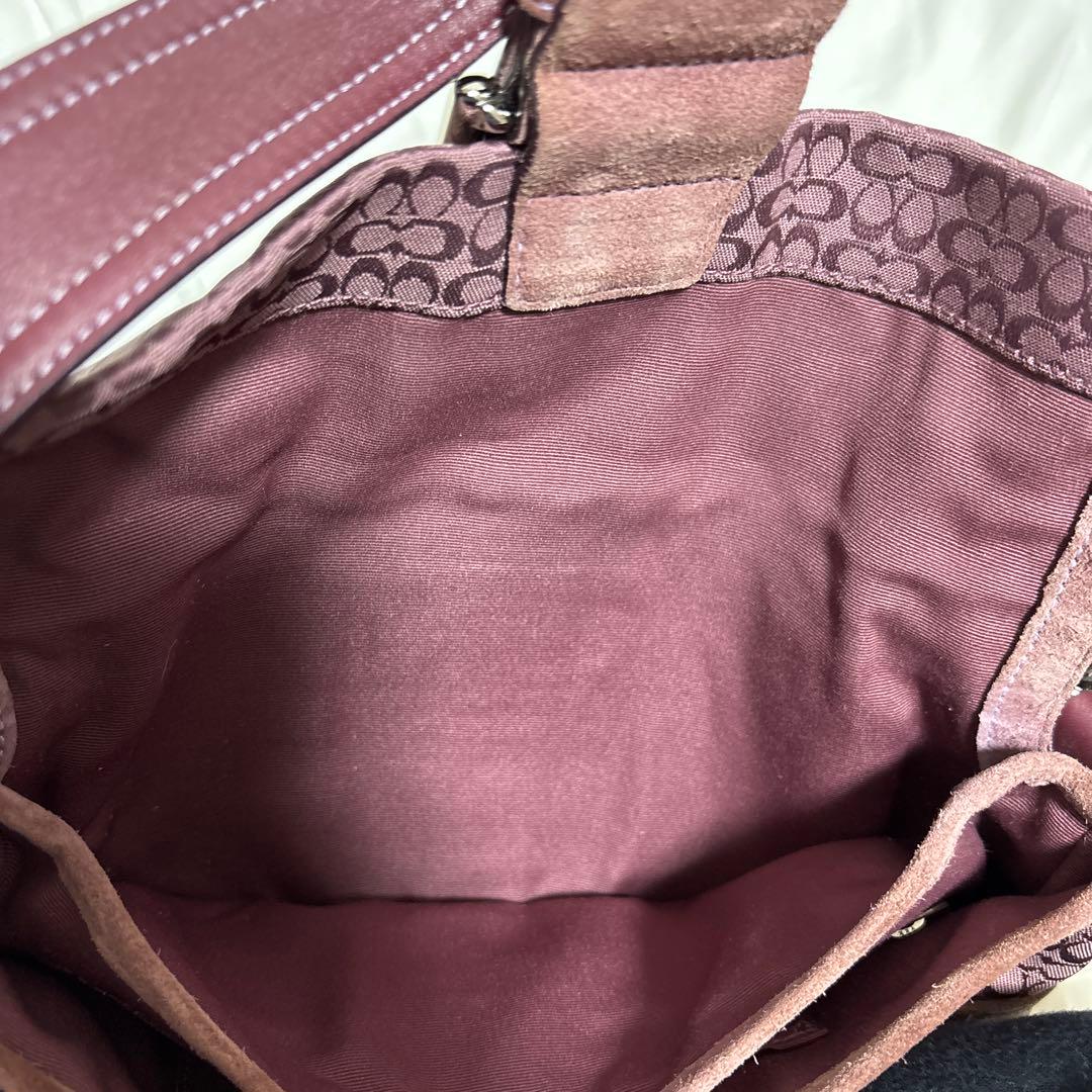 稀少色♡RARE COACH SOHOワンショルダーバッグ シグネチャーチャーム