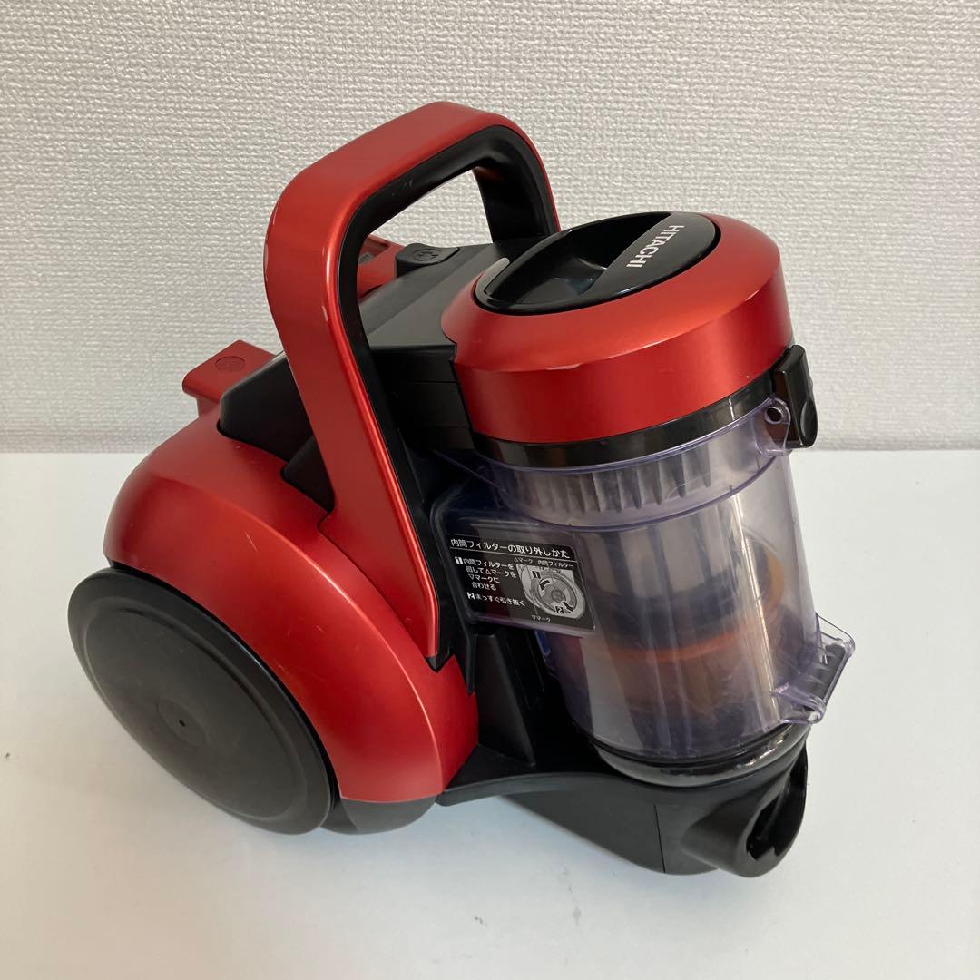日立掃除機　パワかるサイクロン　赤　本体　ダストボックス　CV-SP900K