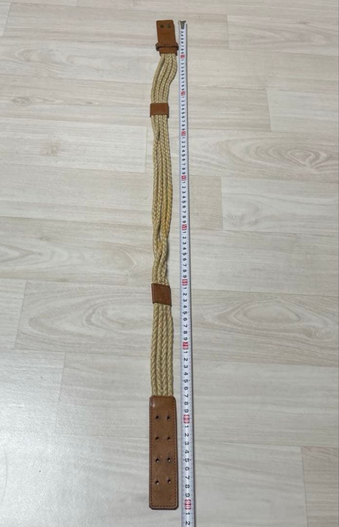 ISSEY MIYAKE イッセイ ミヤケ ロープ編み レザーベルト