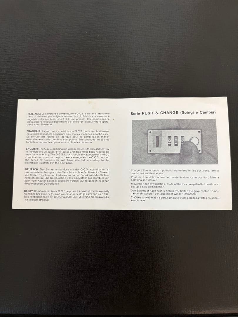 dunhill ダンヒル アタッシュケース ダイヤルロック レザー 黒