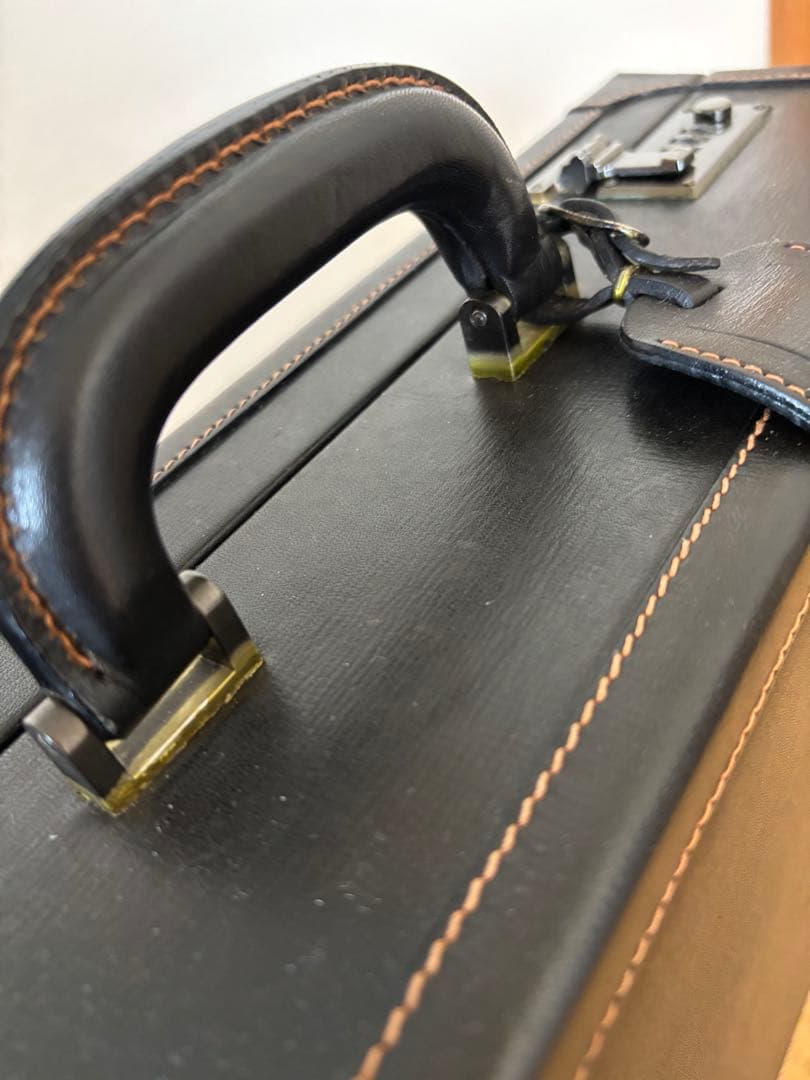 dunhill ダンヒル アタッシュケース ダイヤルロック レザー 黒