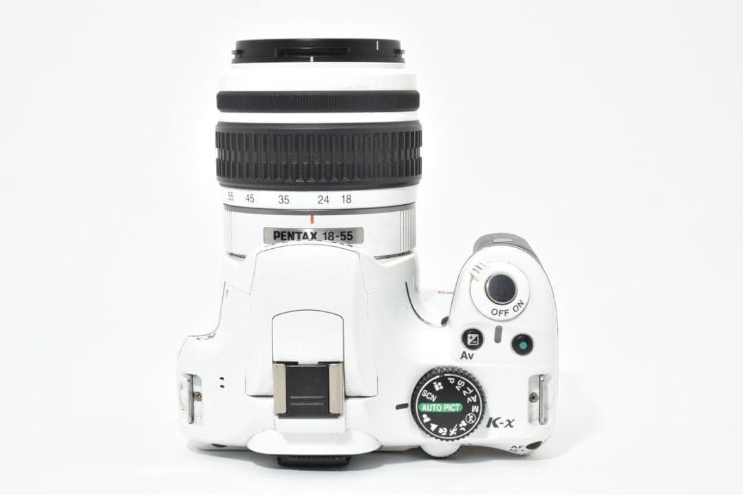 PENTAX ペンタックス K-X ホワイト レンズキット デジタル一眼カメラ