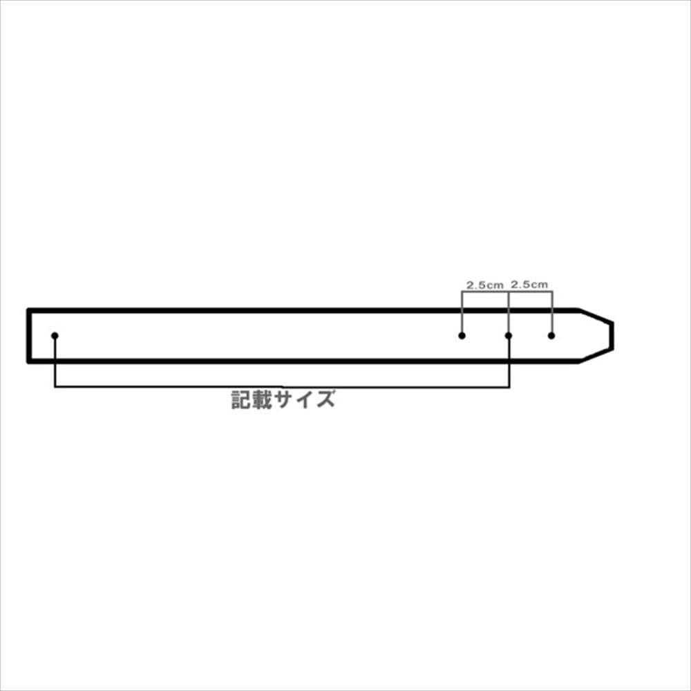 新品 ベルト クロコダイル ツヤ バックル用 Hベルト ネイビー 85～100