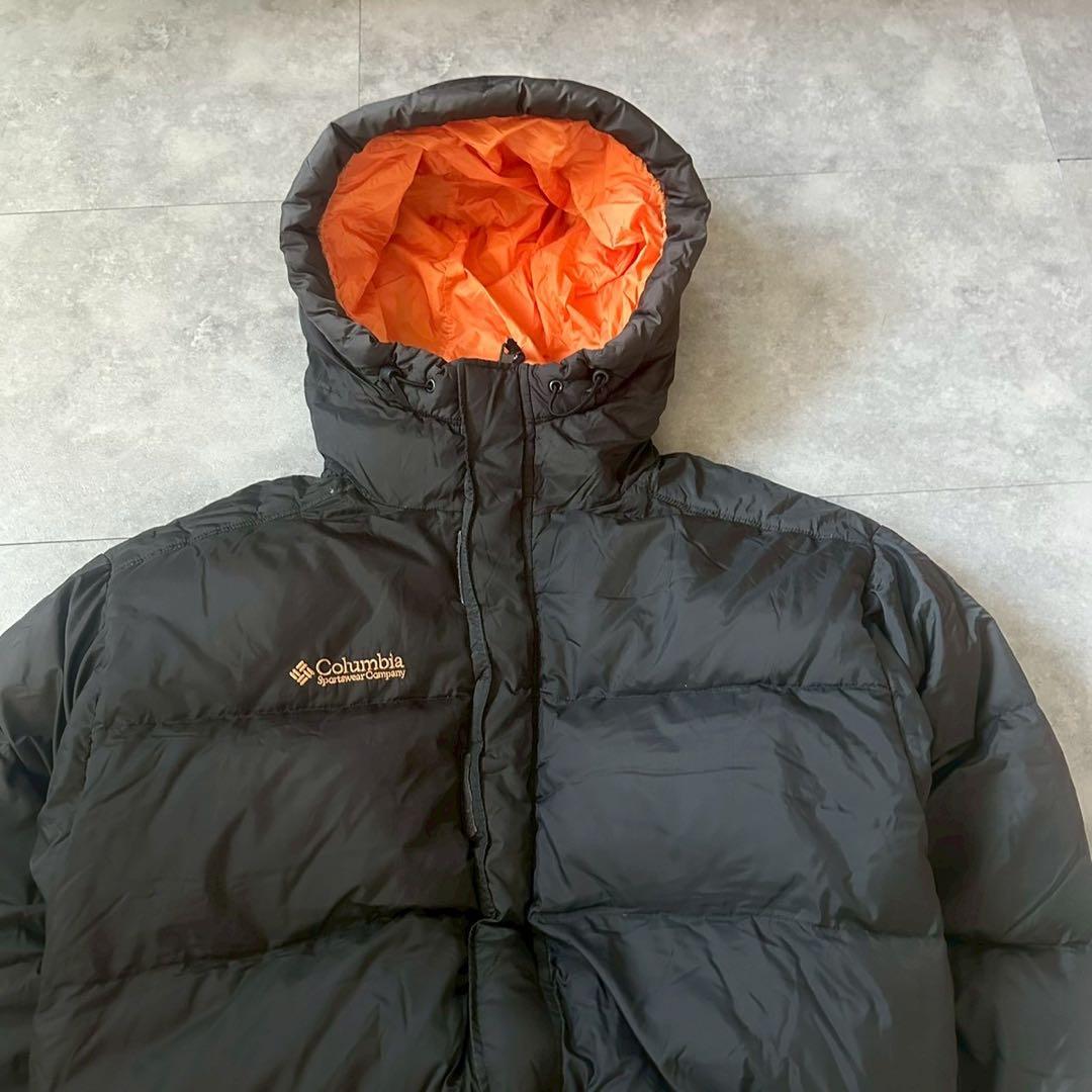 【大人気❗️】極暖！columbia 　ダウン　ダークブラウン　M