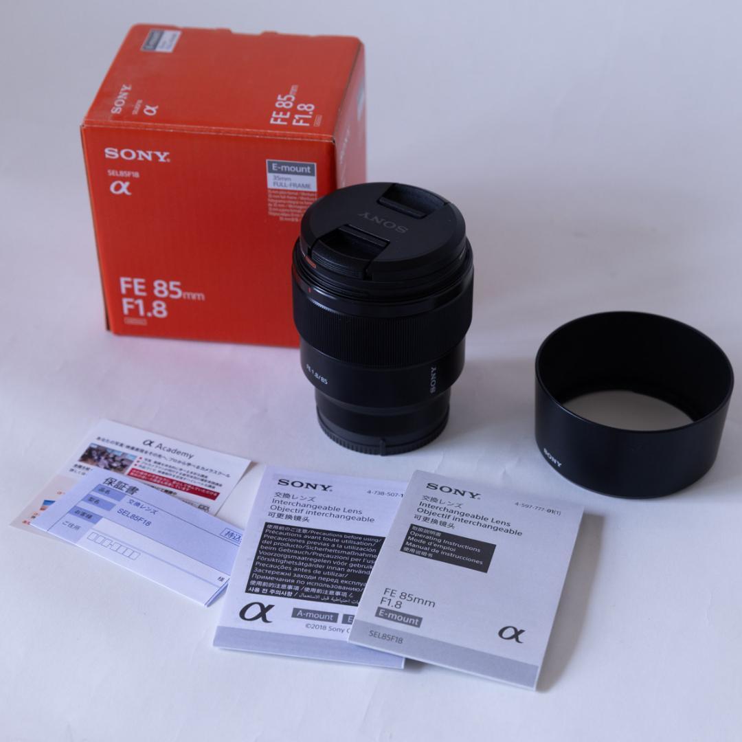 【名玉】SONY FE 85mm F1.8 SEL85F18