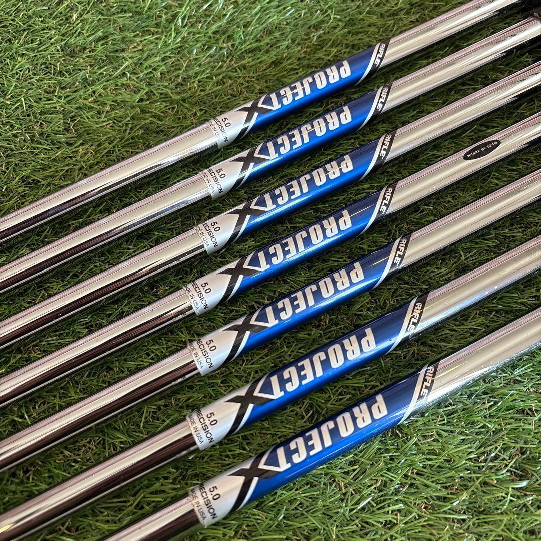 ‼️タイトリスト 710CB アイアン 7本 PROJECT X 5.0 ‼️