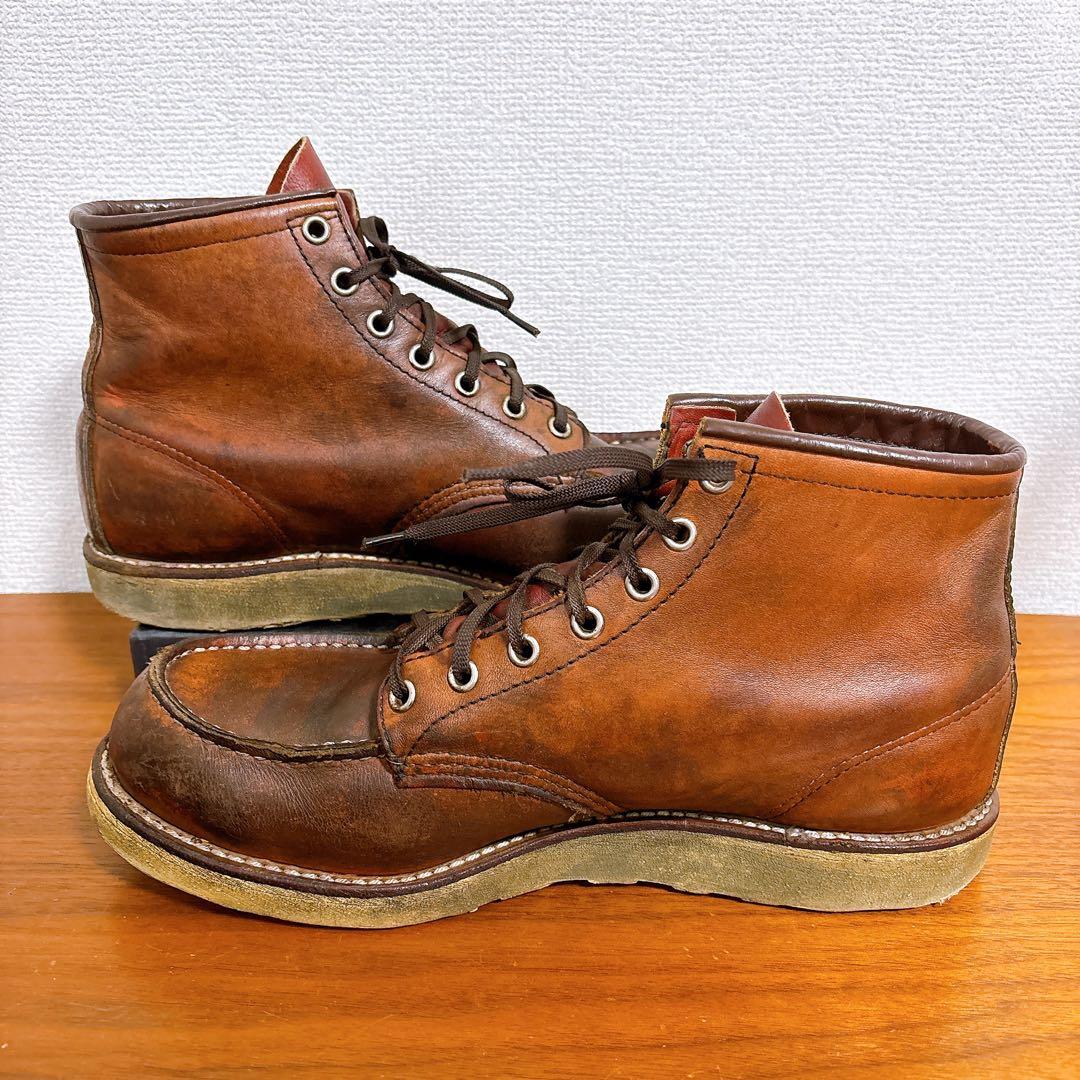 RED WING レッドウィング 8131 モックトゥ ワークブーツ ブラウン