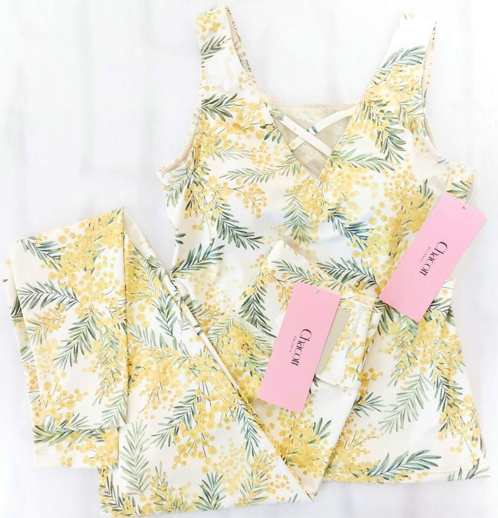 S 【未使用】 チャコット トップス レギンス ＊ ヨガウェア　バレエ　ダンス