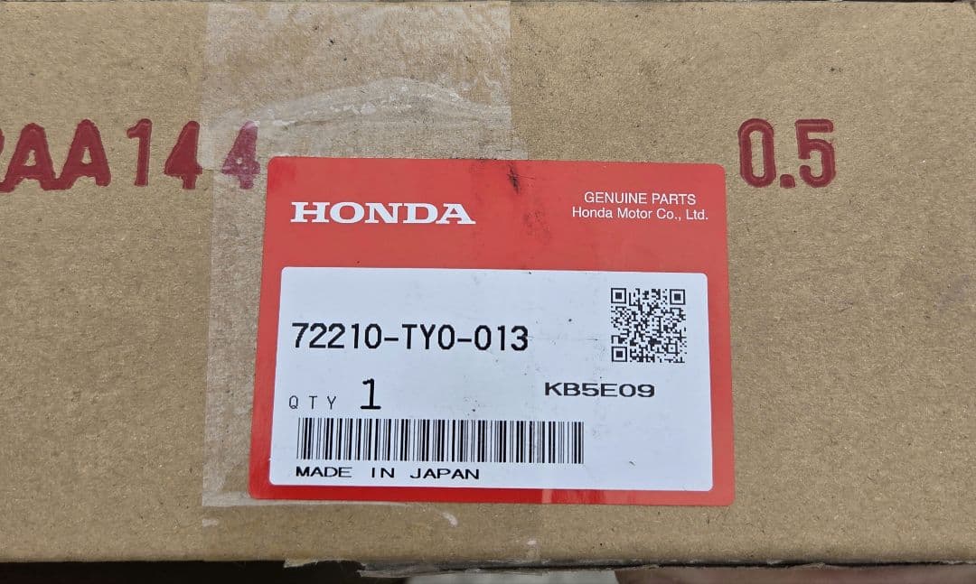 N-BOX 運転席側パワーウィンドウレギュレーター 77210-TY0-013