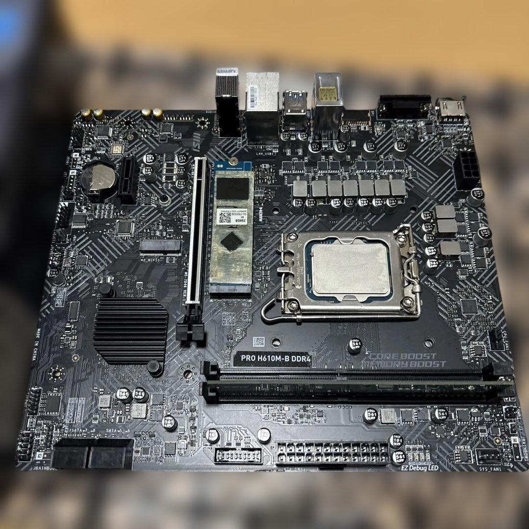 Core i9 12900K ES版(マザボ・メモリー・ストレージ・OS)セット