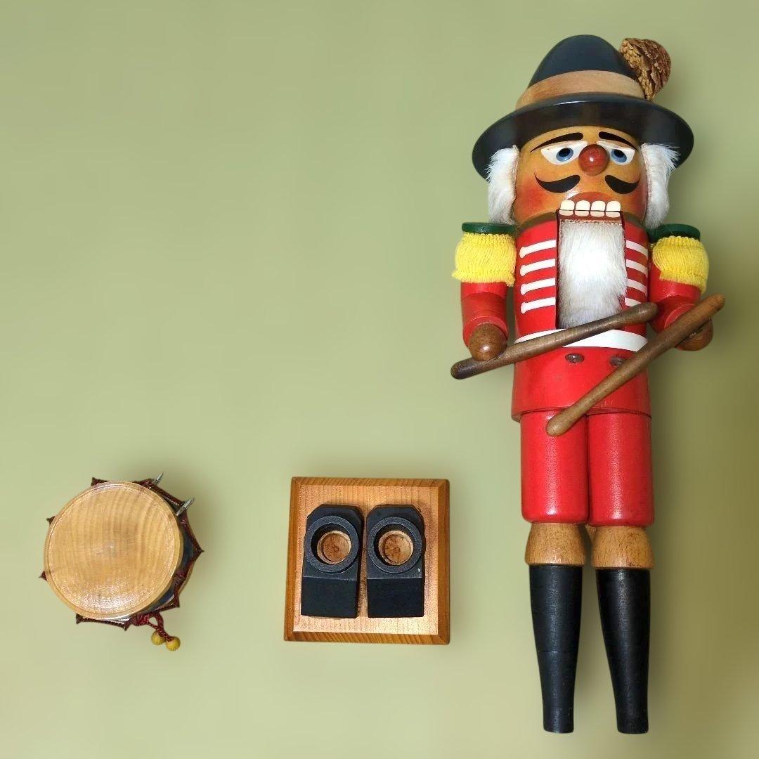 【レア物】STEINBACH ドイツ製 くるみ割り人形 高さ38cm