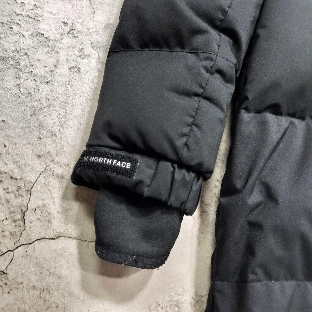 ★人気　ノースフェイス　ロングダウンコート　ブラック　XS