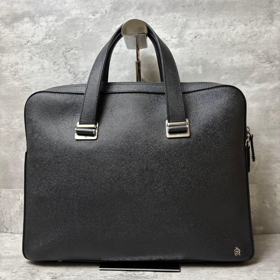 dunhill カドガン ブリーフケース A4収納 キャリーオン レザー