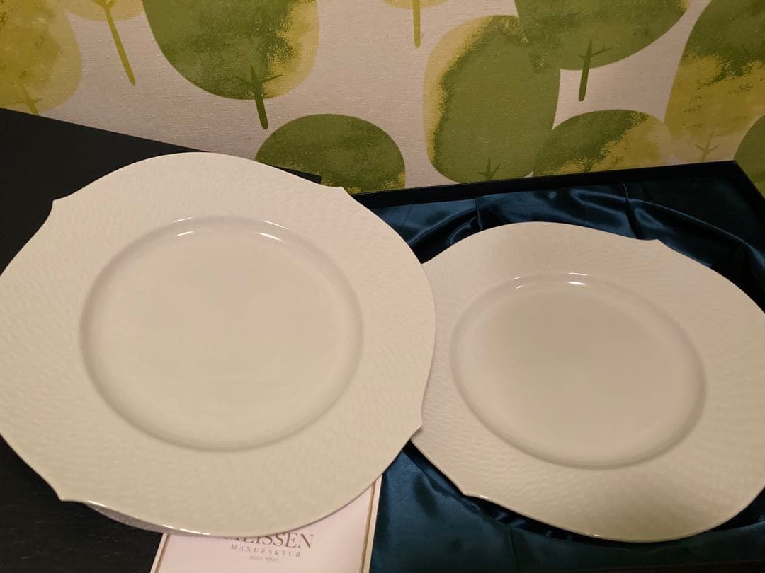 MEISSEN 高級皿 新品未使用　箱入り　約27㎝✖️30センチ
