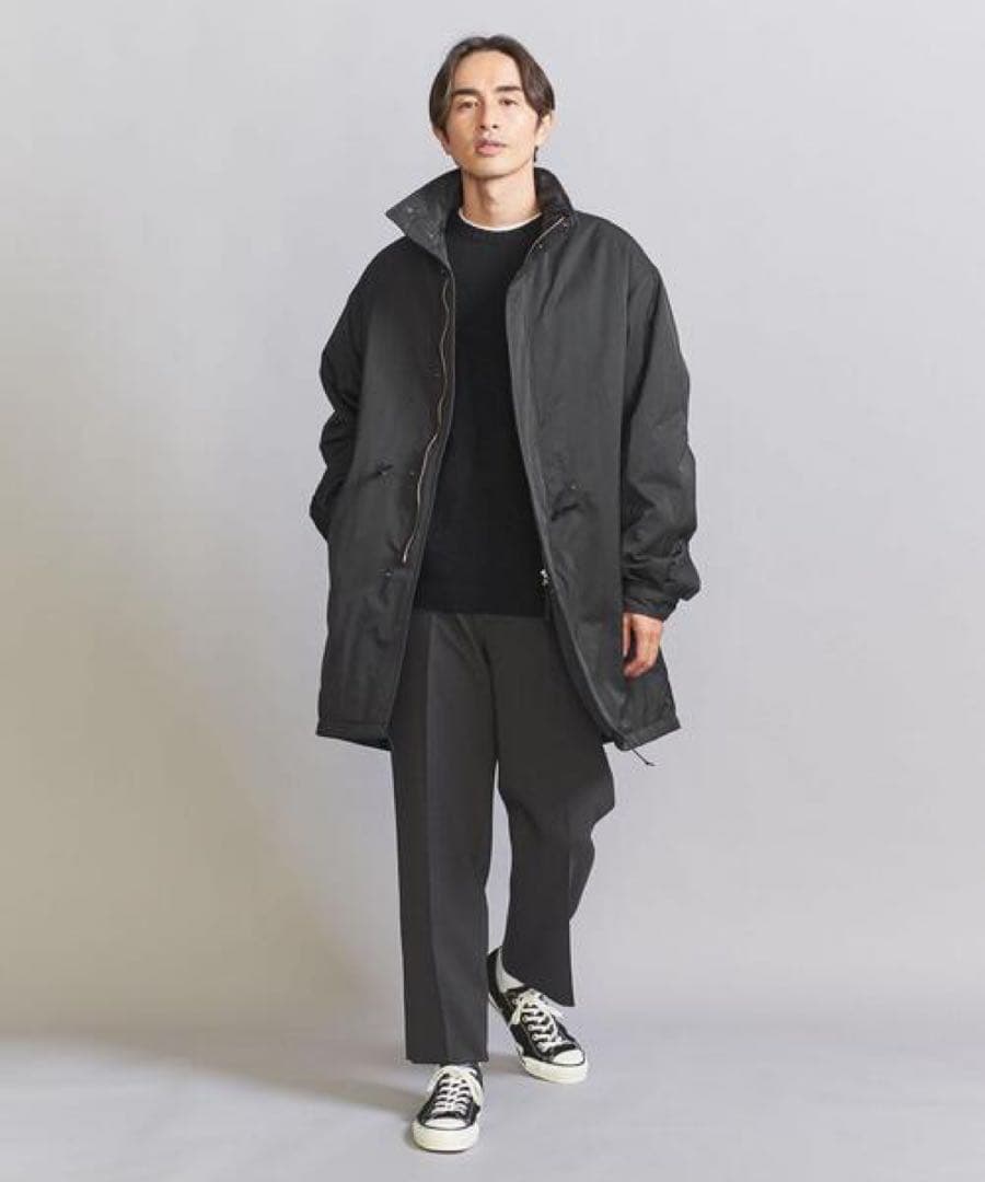 BEAUTY&YOUTH UNITED ロフテック 中綿フィッシュテール コート
