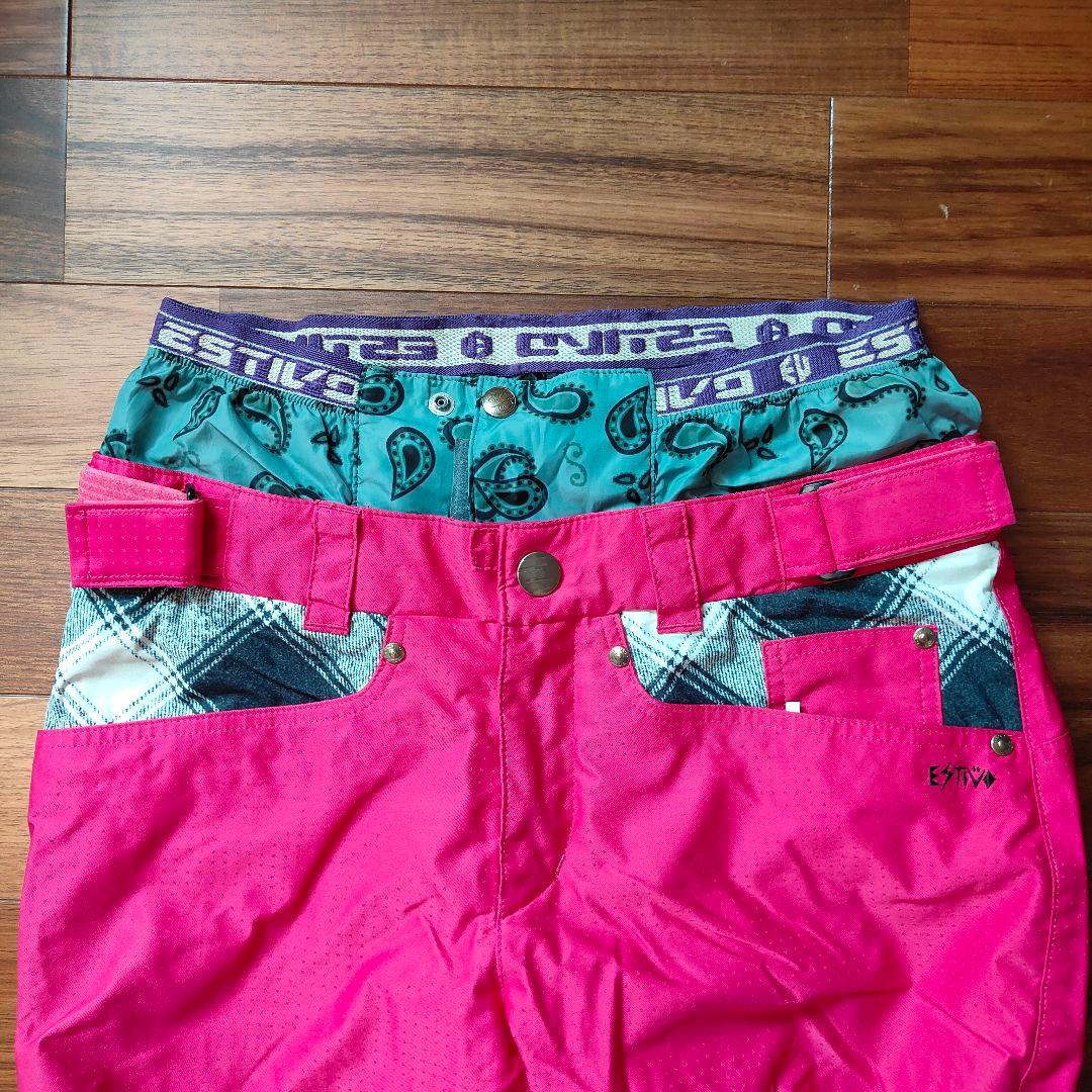 ESTIVO スキースノボー雪遊びウエア　上下セット　サイズLサイズ