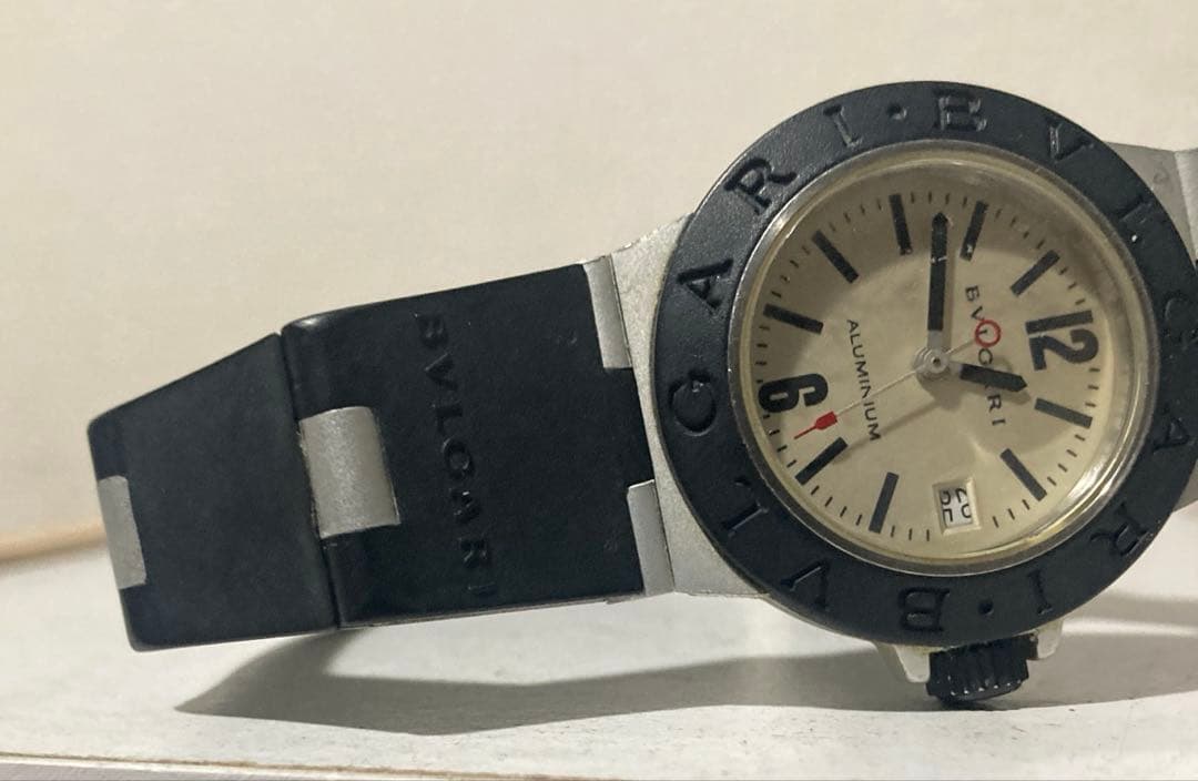 BVLGARI ブルガリ アルミニウム 29MM クォーツ 腕時計 AL29TA