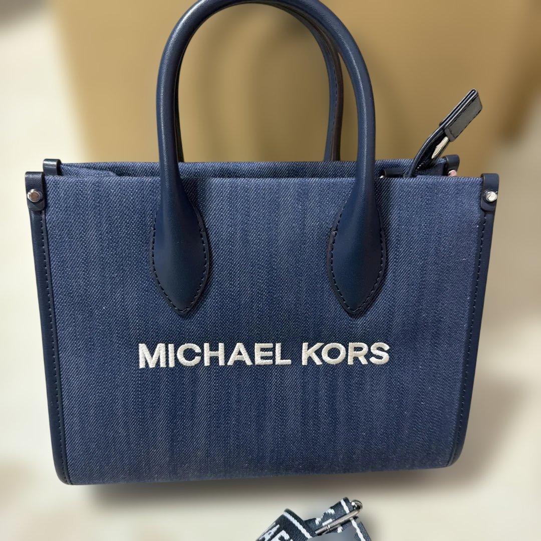 SALE❣️未使用❣️MICHAEL KORS デニム　ミニトート　ショルダーバッグ