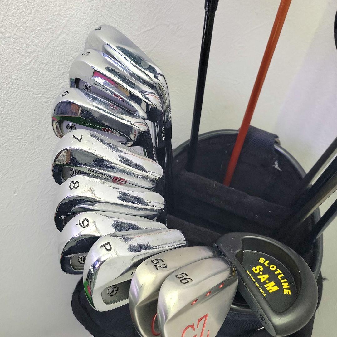 (1088)⛳初心者男性用ゴルフクラブセット　ヤマハゴルフクラブセット