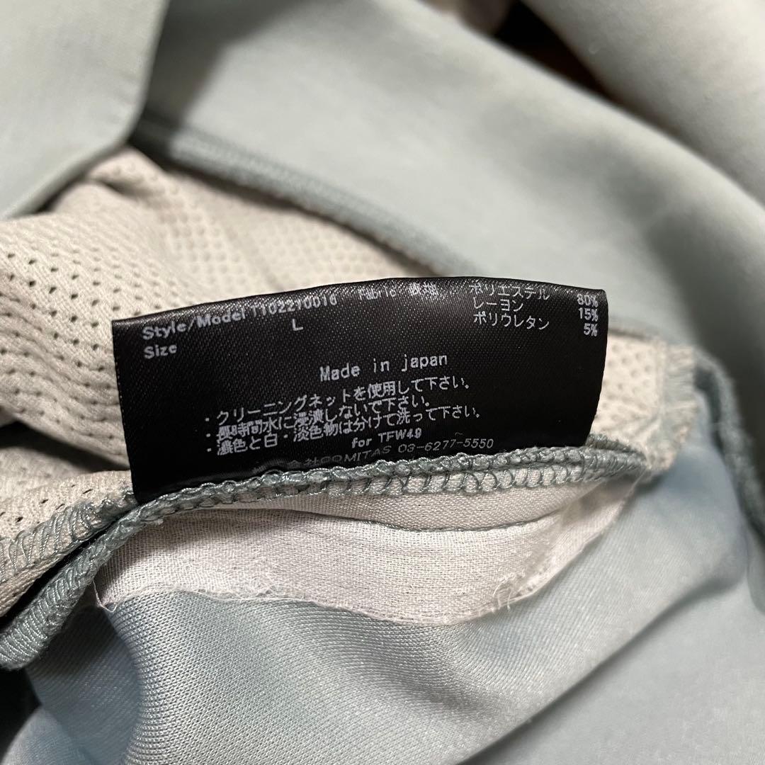 TFW49 パーカー　ブルー　L ゴルフ　トレーナー　スウェット