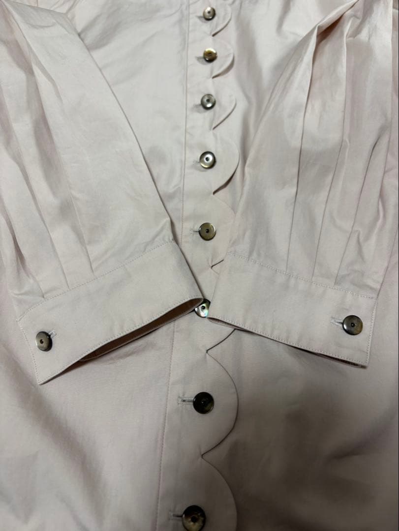 mina perhonen rosee 長袖ブラウス 22SS