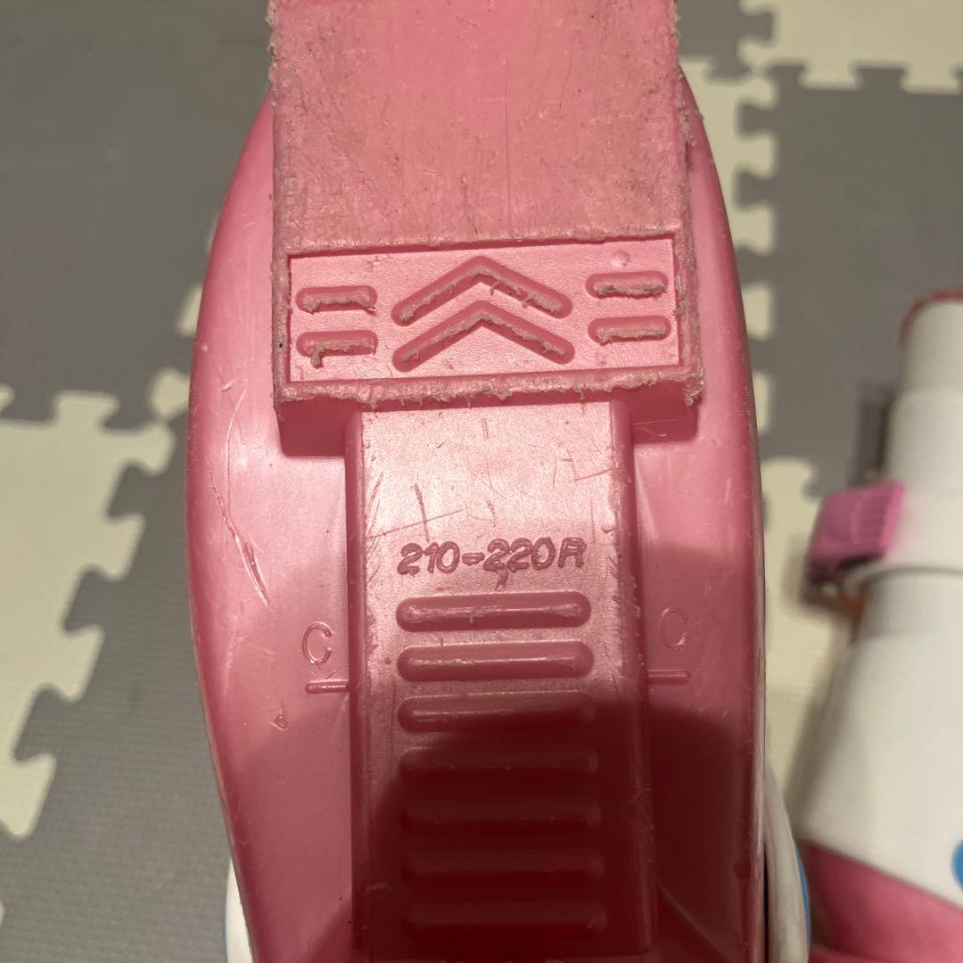 KAZAMA スキー板 106㎝　ストック ブーツ　4点セット　マリーちゃん