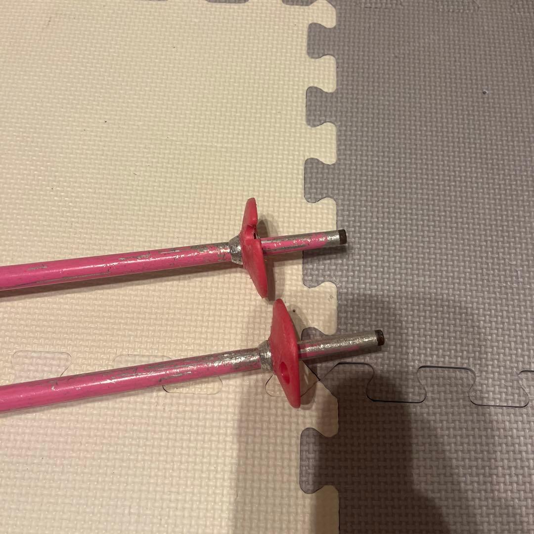 KAZAMA スキー板 106㎝　ストック ブーツ　4点セット　マリーちゃん