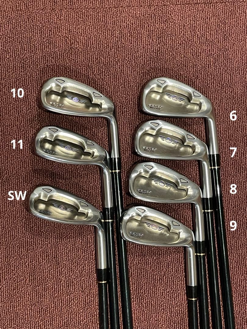 HONMA BERES MG802 アイアン 7本セット 星2 6~11,SW