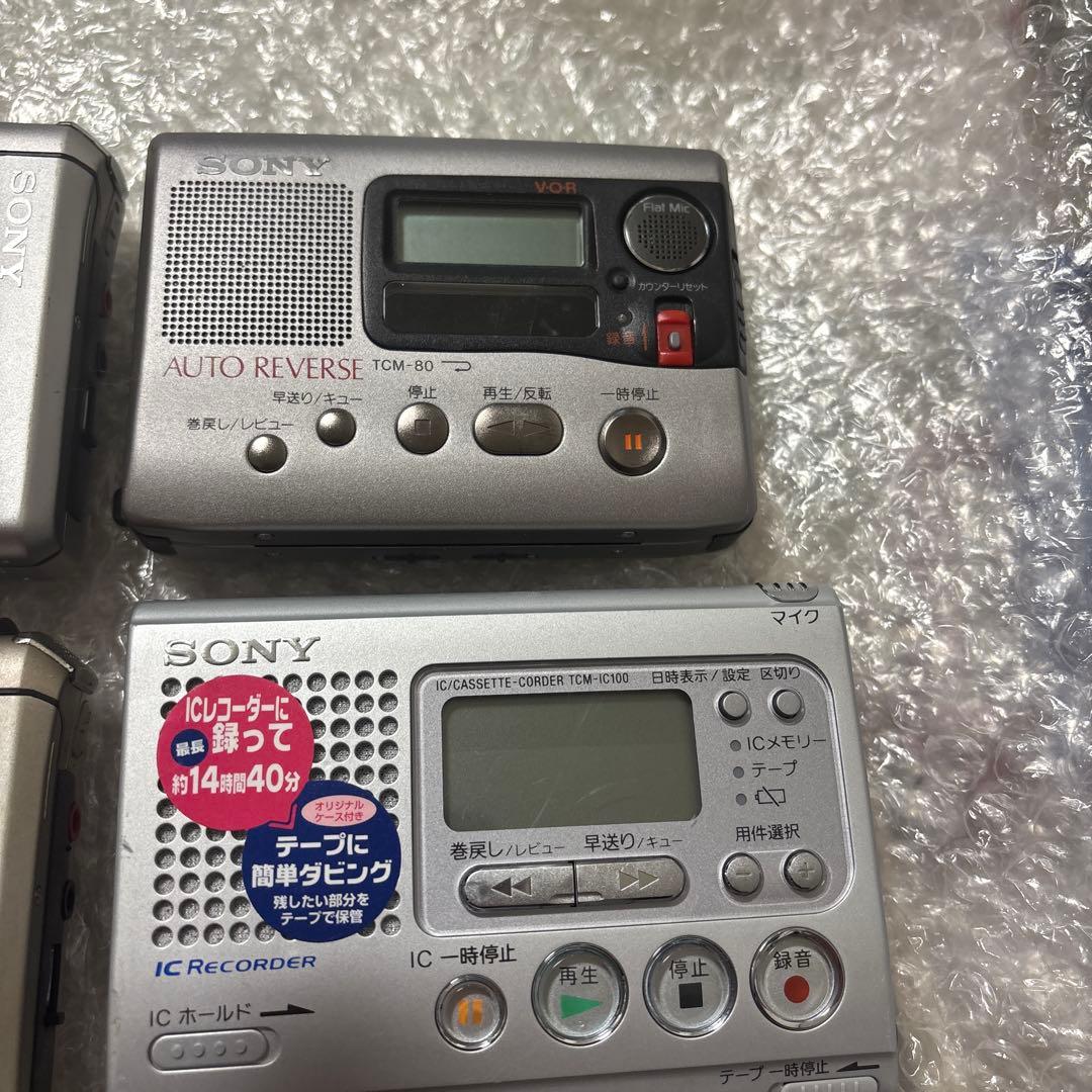 SONY カセットプレーヤー 5台セット