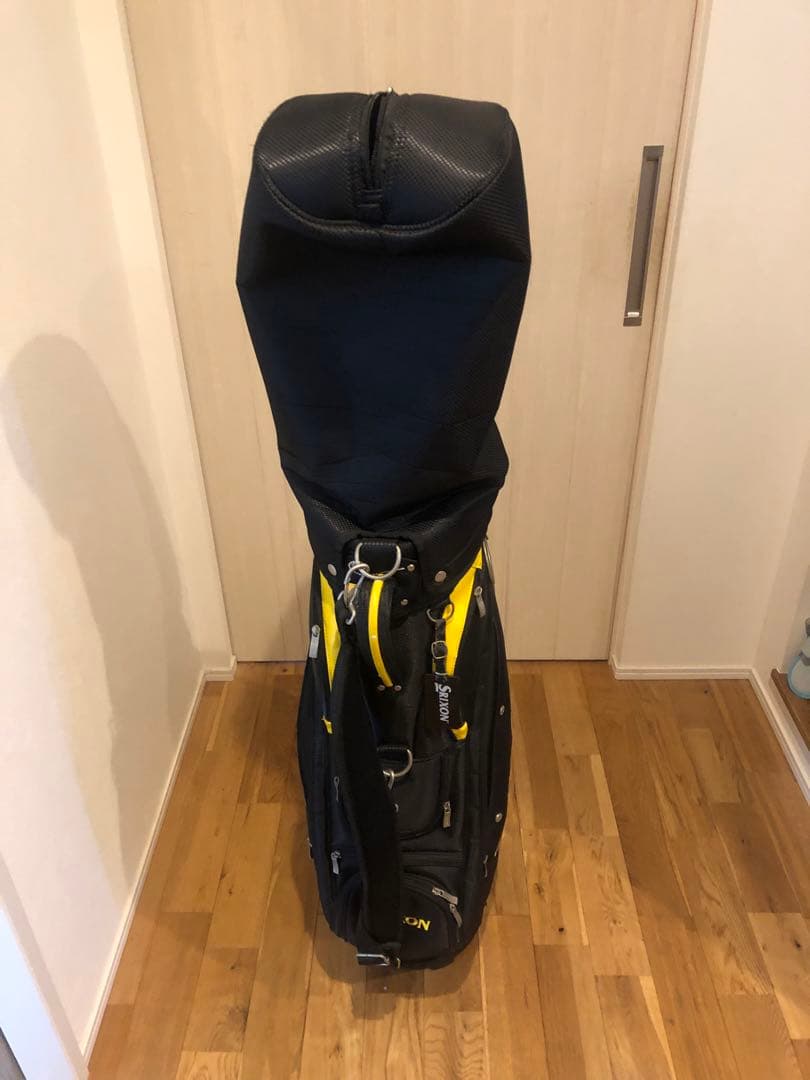 Srixon キャディバッグ 黒/黄