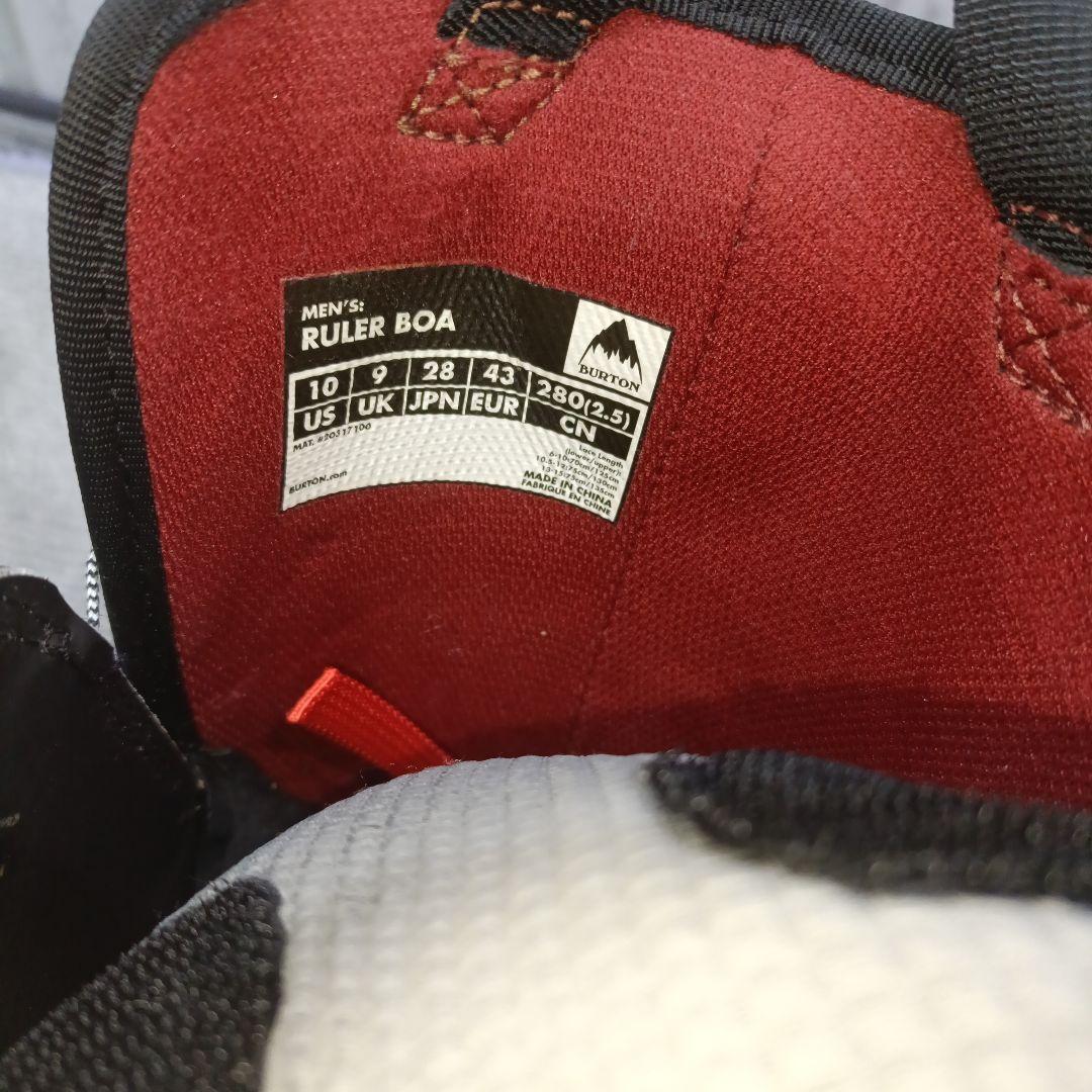 BURTON RULER BOA 28.0cm　バートン　ルーラー