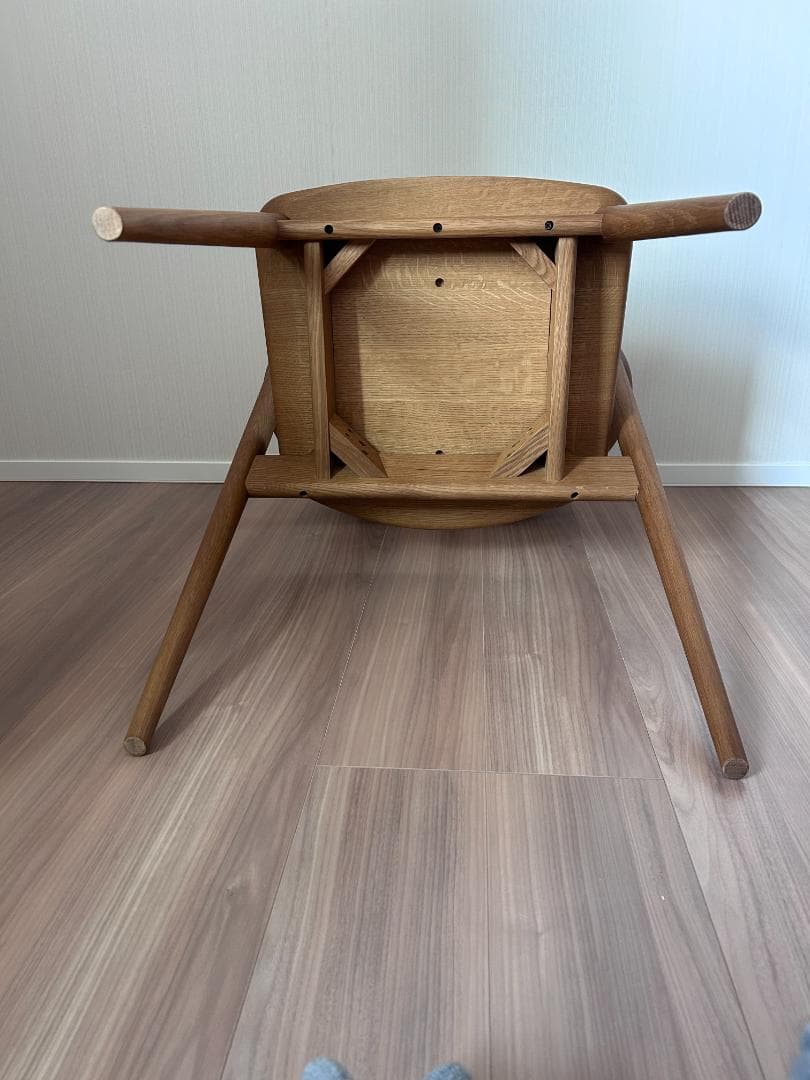 飛騨産業 SEOTO セミアームチェア 2脚目有 N5 板座 座面高45cm②