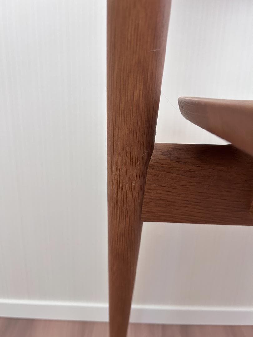 飛騨産業 SEOTO セミアームチェア 2脚目有 N5 板座 座面高45cm②