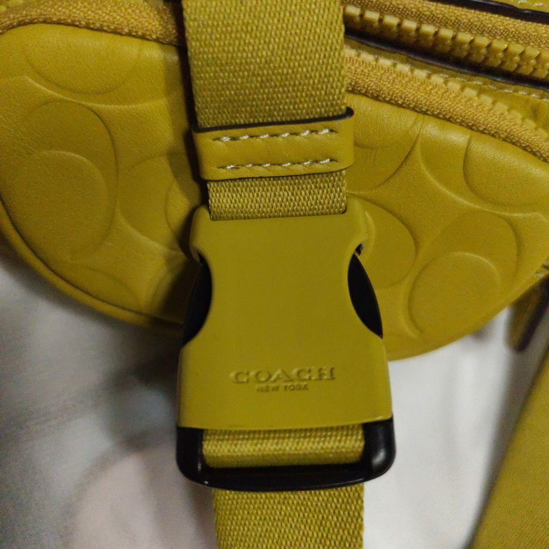 「訳あり」コーチ coach スプリント ベルトバッグ