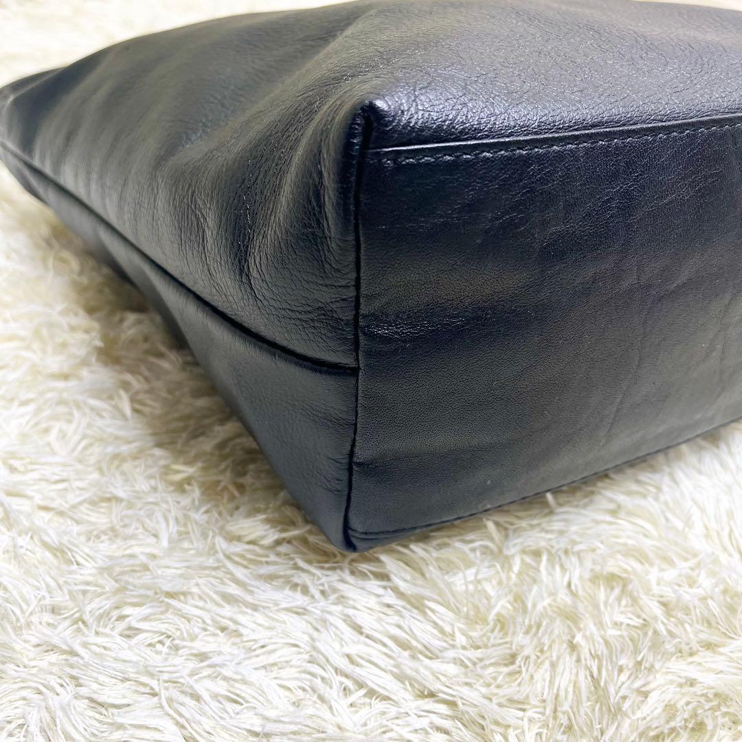 ★極美品★russet本革軽量 2wayソフトレザーシンプルショルダーバッグ